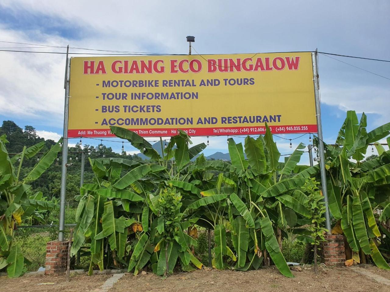 Ha Giang Eco Bungalow מראה חיצוני תמונה